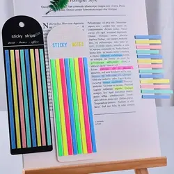 ست ایندکس و هایلایتر استیک نوتی بلند sticky strips