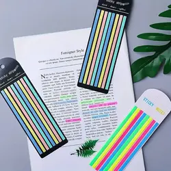 ست ایندکس و هایلایتر استیک نوتی بلند sticky strips