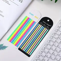 ست ایندکس و هایلایتر استیک نوتی بلند sticky strips