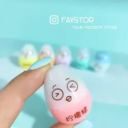 ست 6 عددی مینی هایلایتر تخم مرغی طرح ایموجی