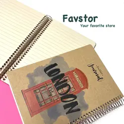 دفتر کرافت برگه خط دار