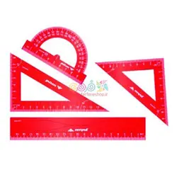 ست نقاله گونیاخطکش 4تکه   سفیر