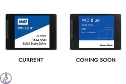هارد SSD 2.5 inch Western Digital blue ظرفیت 2 ترابايت