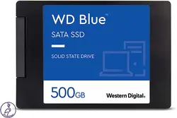 هارد SSD 2.5 inch Western Digital blue ظرفیت 500 گیگابایت