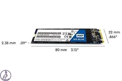 هارد SSD M2 Western Digital Blue ظرفیت 250 گیگابایت