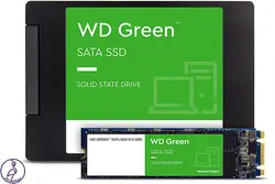 هارد SSD M2 Western Digital green ظرفیت 480 گیگابایت