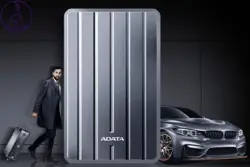 هارد اکسترنال ADATA HC660 ظرفیت 2 ترابایت نقره ای