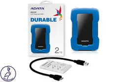 هارد اکسترنال ADATA HD330 ظرفیت 2 ترابایت آبی