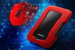 هارد اکسترنال ADATA HD330 ظرفیت 4 ترابایت قرمز