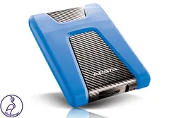 هارد اکسترنال ADATA HD650 ظرفیت 1 ترابایت آبی