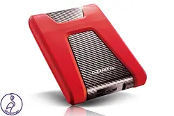هارد اکسترنال ADATA HD650 ظرفیت 1 ترابایت قرمز