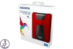 هارد اکسترنال ADATA HD650 ظرفیت 1 ترابایت قرمز