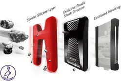 هارد اکسترنال ADATA HD650 ظرفیت 1 ترابایت قرمز