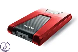 هارد اکسترنال ADATA HD650 ظرفیت 1 ترابایت قرمز