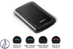 هارد اکسترنال ADATA HV300 ظرفیت 4 ترابایت مشکی
