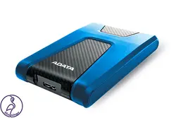 هارد اکسترنال ADATA HD650 ظرفیت 2 ترابایت آبی