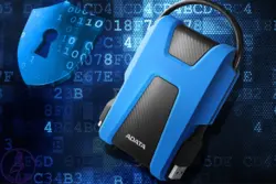 هارد اکسترنال ADATA HD680 ظرفیت 2 ترابایت آبی