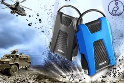 هارد اکسترنال ADATA HD680 ظرفیت 2 ترابایت مشکی