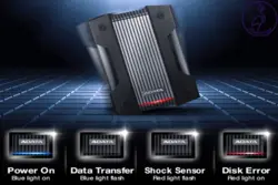 هارد اکسترنال ADATA HD830 ظرفیت 4 ترابایت مشکی