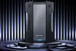 هارد اکسترنال ADATA HD830 ظرفیت 5 ترابایت مشکی