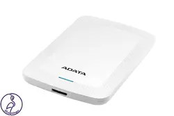هارد اکسترنال ADATA HV300 ظرفیت 1 ترابایت سفید