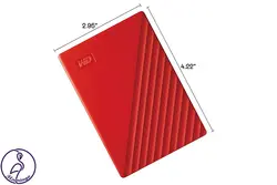 هارد اکسترنال Western Digital My Passport ظرفیت 2 ترابایت قرمز