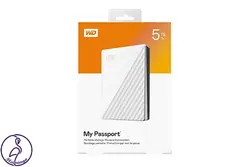 هارد اکسترنال Western Digital My Passport ظرفیت 5 ترابایت سفید