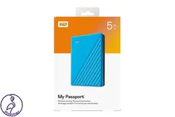 هارد اکسترنال Western Digital My Passport ظرفیت 5 ترابایت آبی