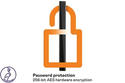 هارد اکسترنال Western Digital My Passport ظرفیت 4 ترابایت مشکی