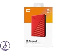 هارد اکسترنال Western Digital My Passport ظرفیت 5 ترابایت قرمز