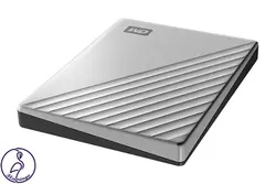 هارد اکسترنال Western Digital My Passport Ultra ظرفیت 1 ترابایت نقره ای