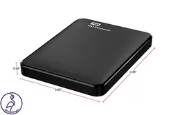 هارد اکسترنال Western Digital Element ظرفیت 1 ترابایت مشکی