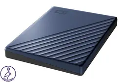 هارد اکسترنال Western Digital My Passport Ultra ظرفیت 2 ترابایت آبی