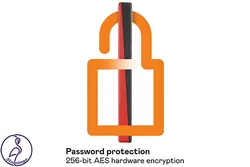 هارد اکسترنال Western Digital My Passport ظرفیت 1 ترابایت قرمز