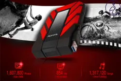هارد اکسترنال ADATA HD710Pro ظرفیت 1 ترابایت قرمز