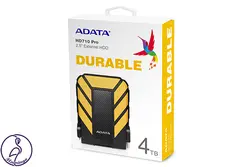 هارد اکسترنال ADATA HD710Pro ظرفیت 4 ترابایت زرد