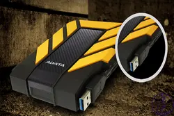هارد اکسترنال ADATA HD710Pro ظرفیت 4 ترابایت زرد