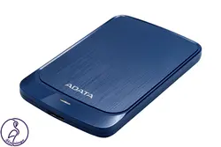 هارد اکسترنال ADATA HV320 ظرفیت 4 ترابایت آبی