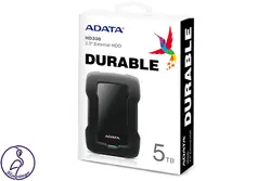 هارد اکسترنال ADATA HD330 ظرفیت 5 ترابایت مشکی