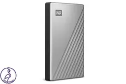 هارد اکسترنال Western Digital My Passport Ultra ظرفیت 2 ترابایت نقره ای