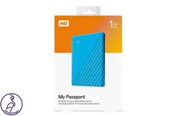 هارد اکسترنال Western Digital My Passport ظرفیت 1 ترابایت آبی