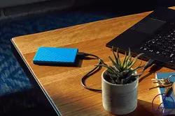 هارد اکسترنال Western Digital My Passport ظرفیت 1 ترابایت آبی