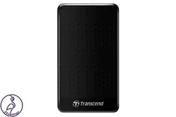 هارد اکسترنال Transcend StoreJet 25A3 ظرفیت 2 ترابایت مشکی