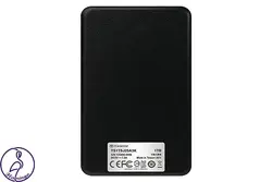 هارد اکسترنال Transcend StoreJet 25A3 ظرفیت 2 ترابایت مشکی