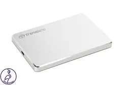 هارد اکسترنال Transcend StoreJet 25C3S ظرفیت 1 ترابایت نقره ای