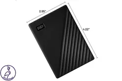 هارد اکسترنال Western Digital My Passport ظرفیت 5 ترابایت مشکی