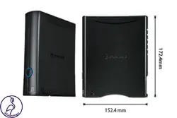 هارد اکسترنال آداپتوری Transcend StoreJet 35T3 ظرفیت 4 ترابایت