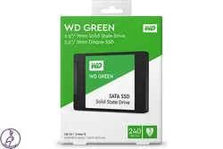 هارد SSD 2.5 inch Western Digital green ظرفیت 240 گیگابایت