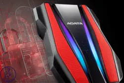 هارد اکسترنال ADATA HD770G ظرفیت 1 ترابایت قرمز