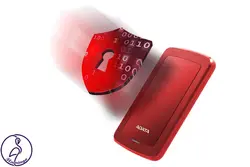 هارد اکسترنال ADATA HV300 ظرفیت 5 ترابایت قرمز